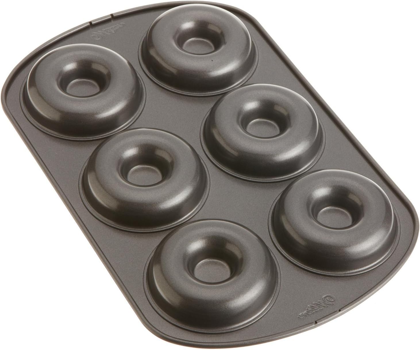 Wilton Gold Non-Stick Donut Pan Set - Quality Baking Pan - Dishwasher Safe & Scratch Resistant - Made Without PFAS - 12.5 x 8 x 1 Inch, (Pack of 24)