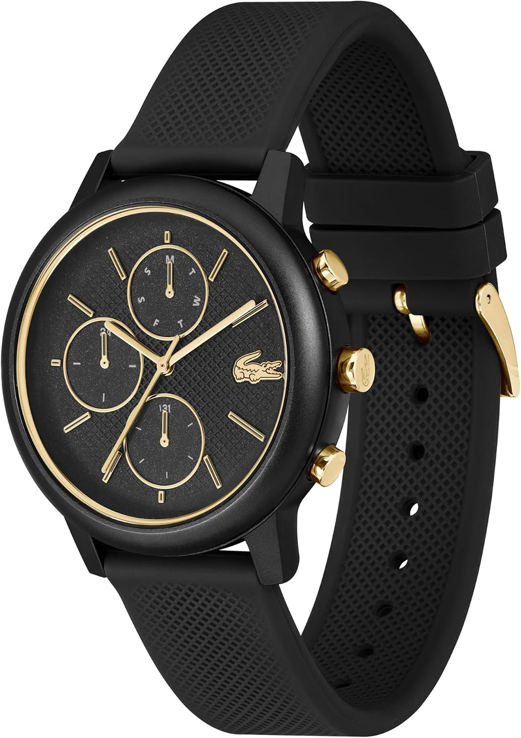 Lacoste 12.12 Move Men's Multifunction Watch – 42mm Aluminum Case, Day/Date/24-Hour Subdials, Contemporary, Sporty - Premium Fashion Timepiece - Gift for Him