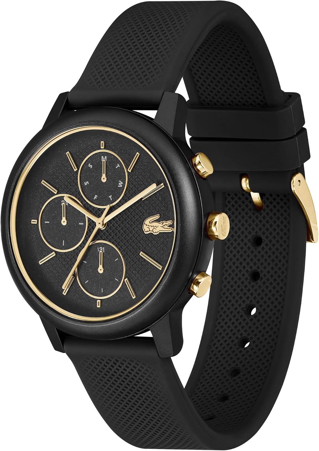 Lacoste 12.12 Move Men's Multifunction Watch – 42mm Aluminum Case, Day/Date/24-Hour Subdials, Contemporary, Sporty - Premium Fashion Timepiece - Gift for Him