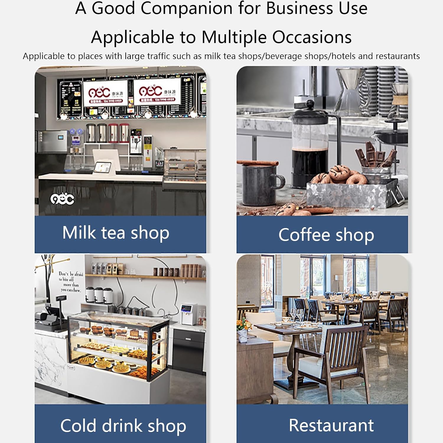 Commercial Water Boiler, Electric Commercial Hot Water Dispenser, Automatic 3000W Heating, for Tea Coffee Shop, Restaurant, Home, Office,White