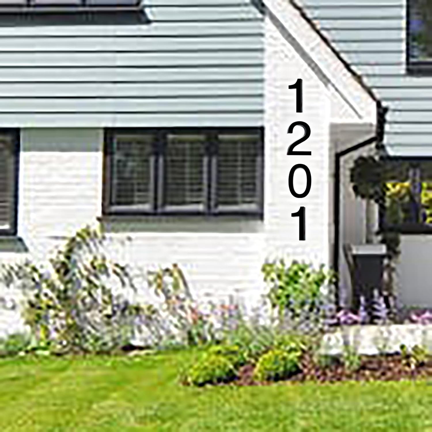 14' Backlit LED House Numbers Plaque For Outside, Light Up LED Address Numbers For House, Illuminated House Numbers Modern, White Light,I