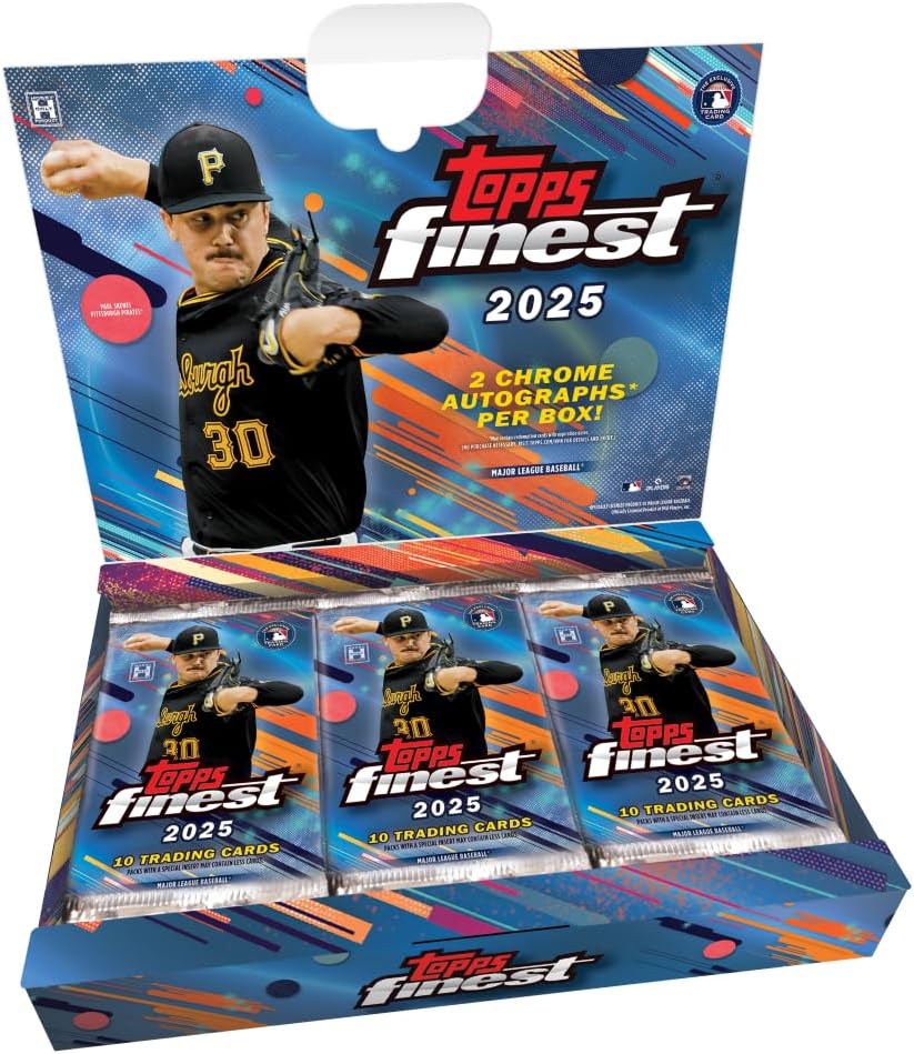 2025 Topps Finest Baseball Hobby Box - HOFBC
