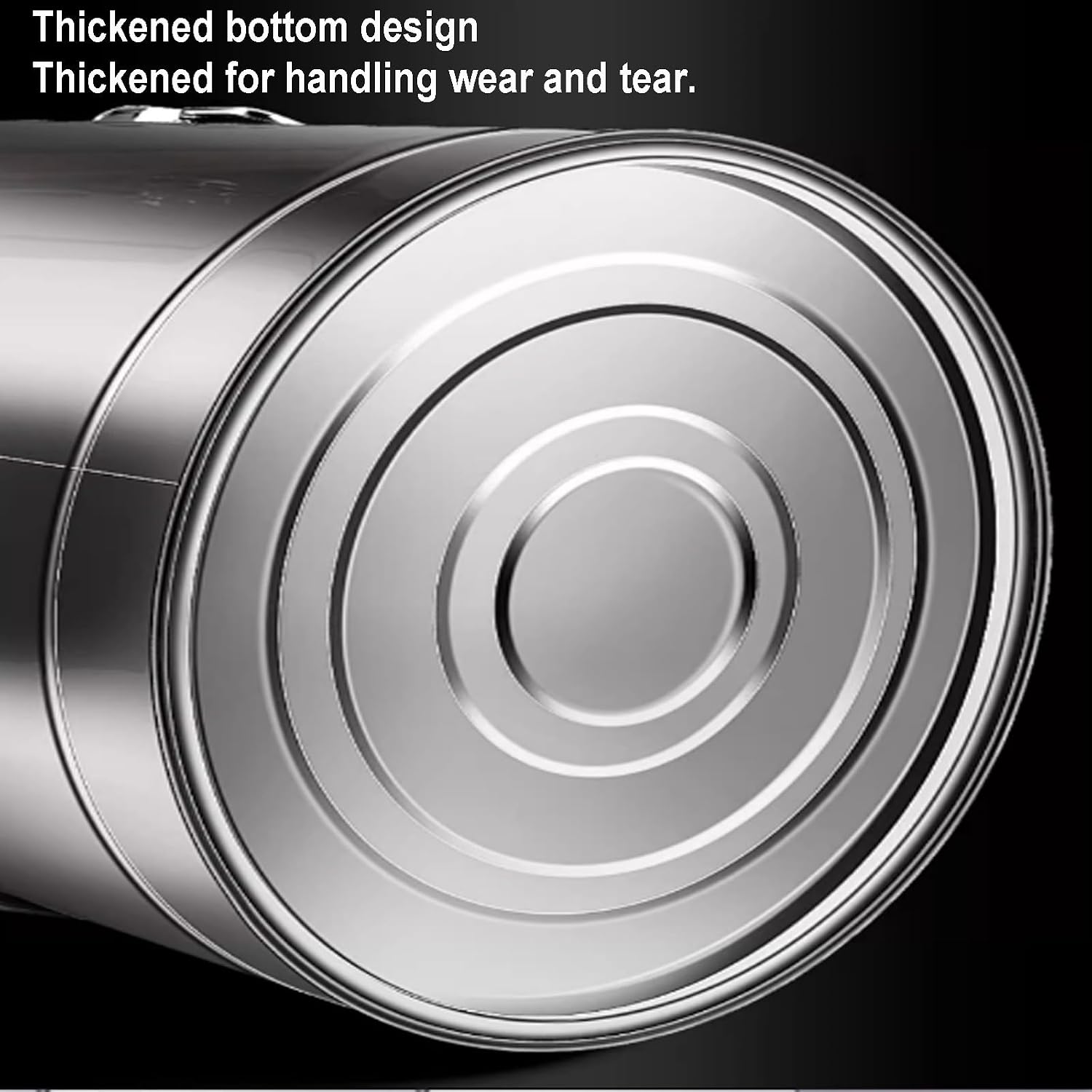 EMYJAY Stainless Steel Insulated Barrel, Insulated Drink Dispenser Thermal Hot and Cold Milk Dispenser Hot Water Dispenser for Party Tea Milk LYWY (Color : Silver, Size : 10L)