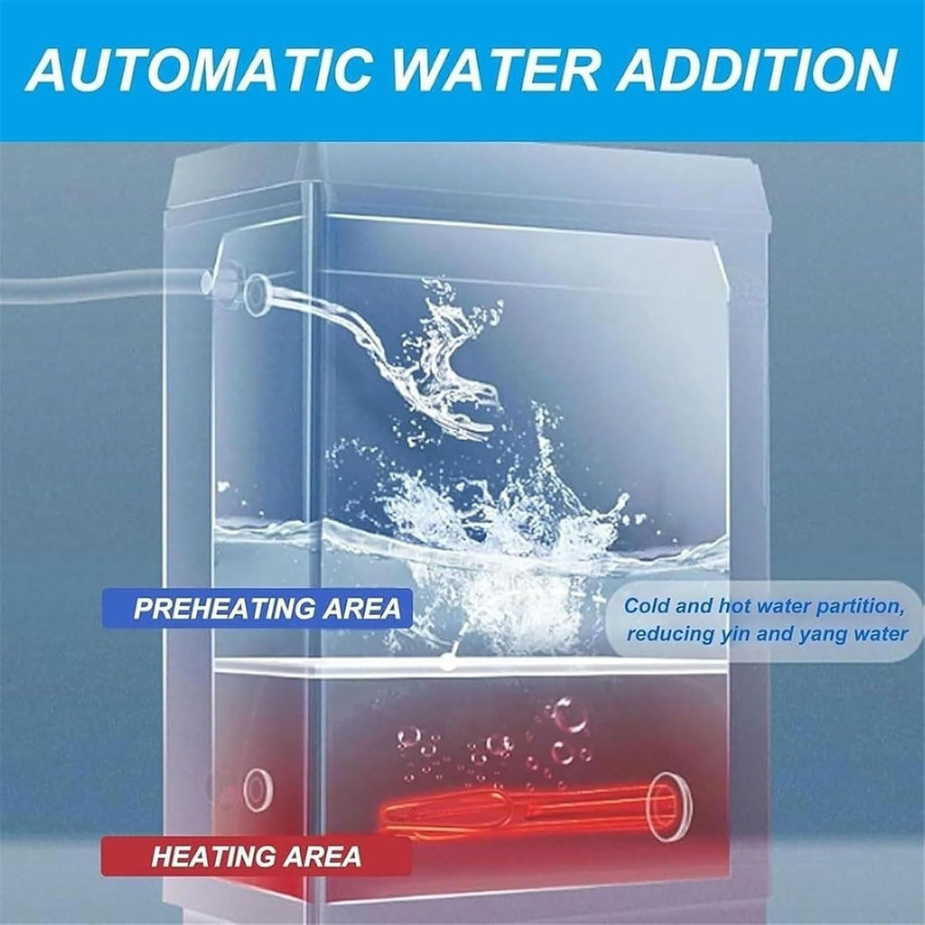 Commercial Stainless Steel Heater Water Boiler,70L/HAutomatic Hot Water Dispenser, With 2 Faucets,Rapid Heating & Automatic Keep Warm,for Catering Canteens Buffets Parties Factories Coffee Shops