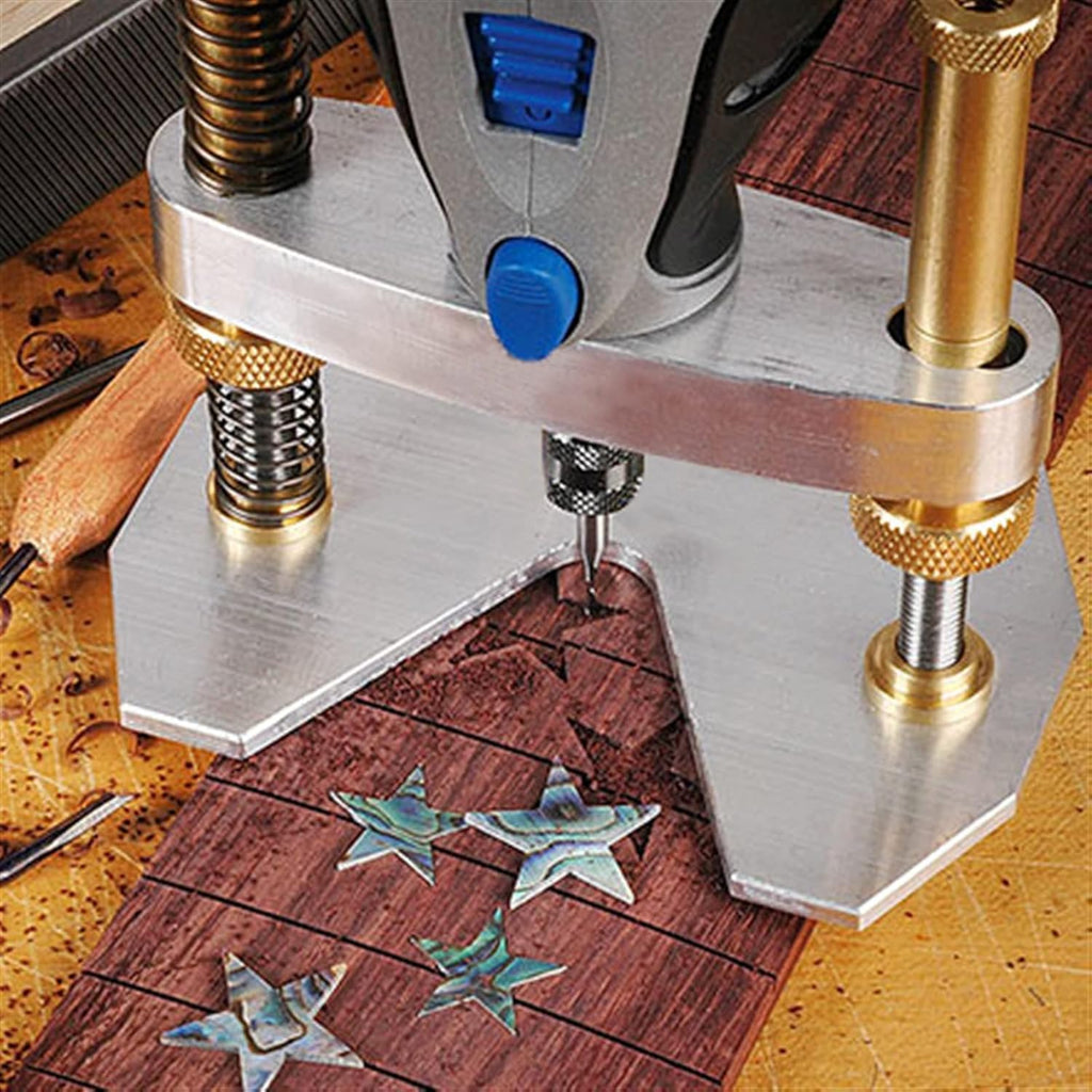 TSTS Inlaid Carved Base No Scale Slotted Base Guitar Making Tools Guitar Making Tools kit