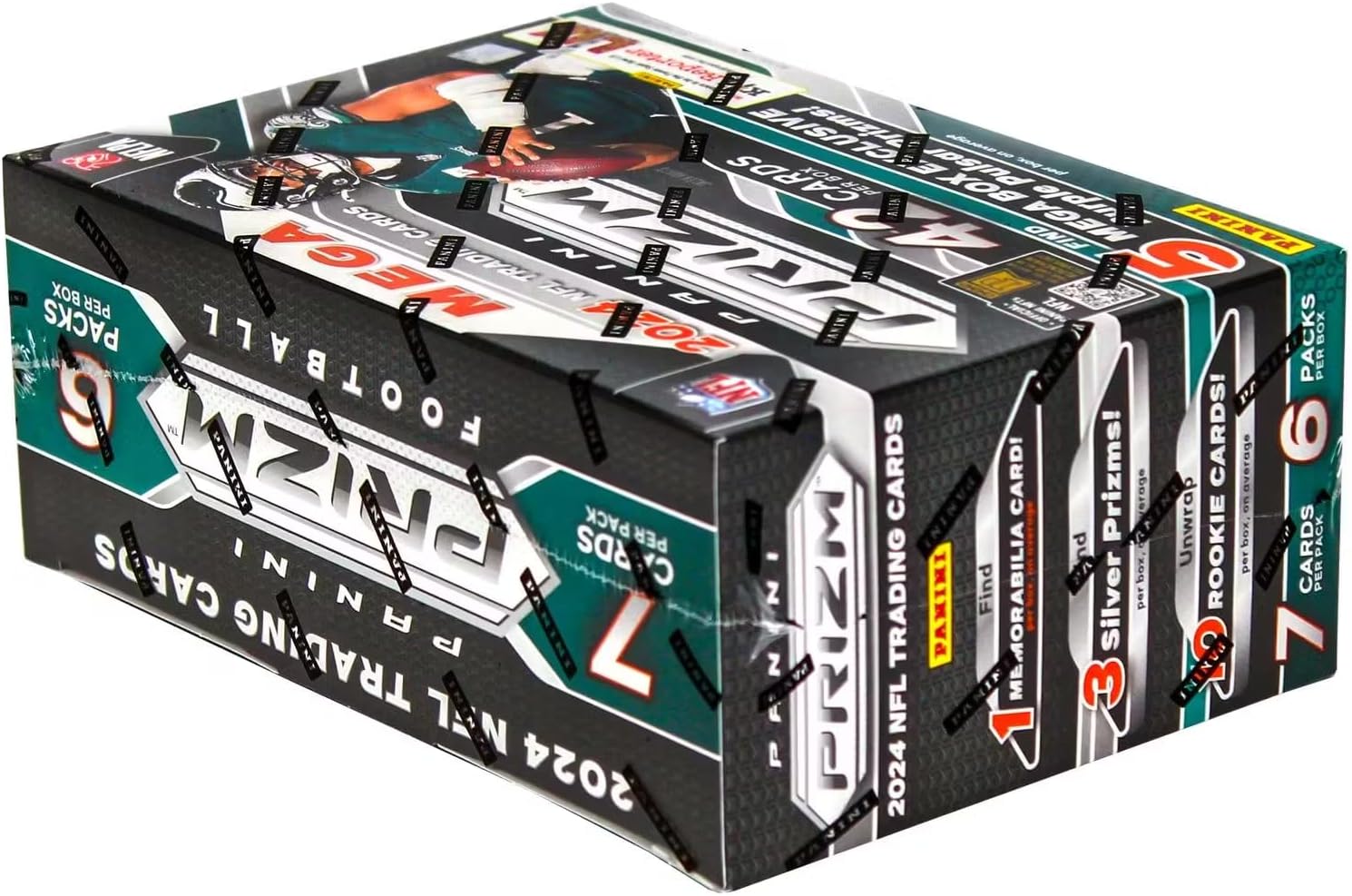 2024-25 Panini Prizm Football Hobby Mega Box