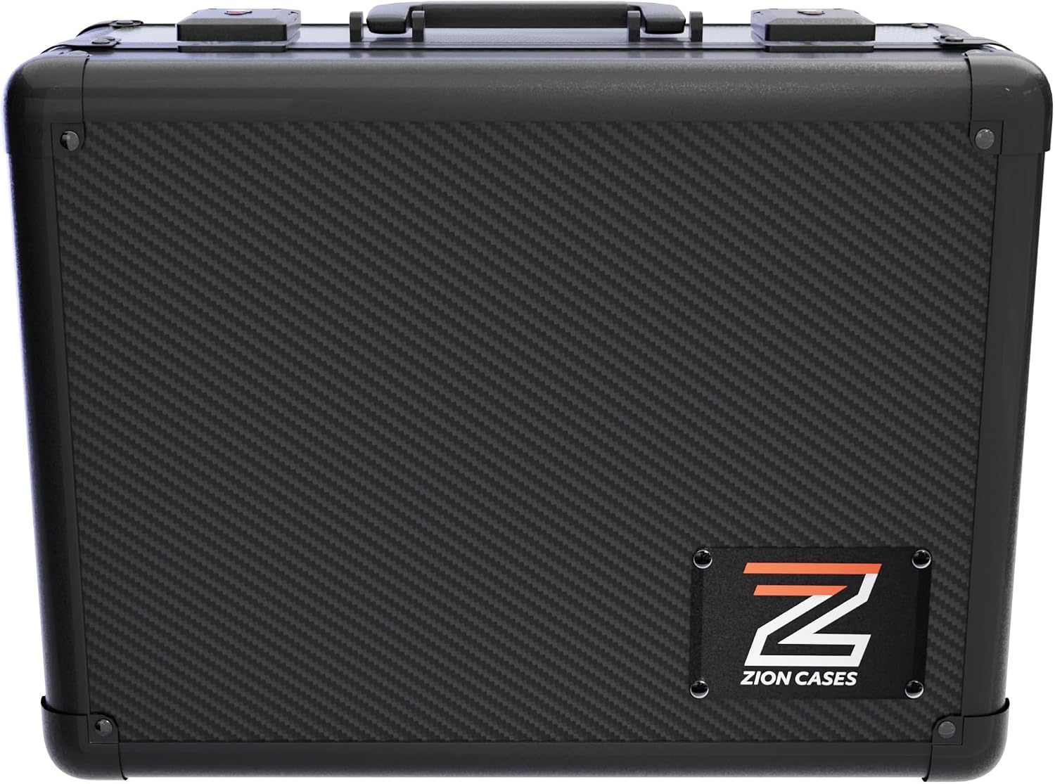 Zion Cases Slab Case XL Graded Card Case; The Original Slab Case for Graded Cards; Fits PSA, BGS, HGA, and CSG Graded Trading Card Slabs; Ideal Travel Storage Solution; (Carbon Fiber Black)