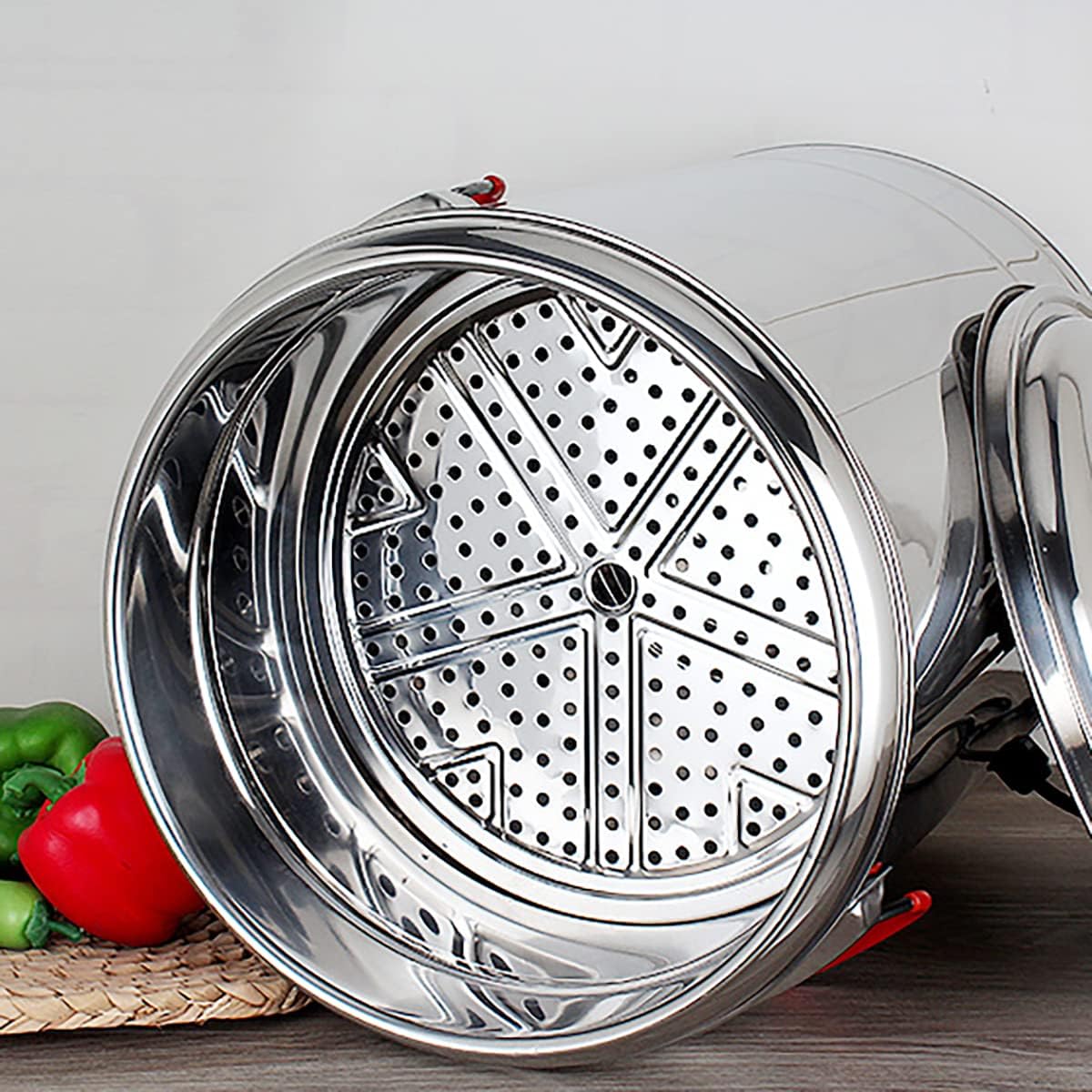2800W Commercial Electric Catering Urn, 30-110°C Temperature Control Knob, Hot Water Boiler Dispenser Tea Boiler, Electric Boiling Water Bucket,26L