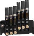 Black 6 Strings Electric Guitar Bridge Brass Base Headless Trill Guitar Bridge Set Musical Instrument Accessories Guitar Bridge System Set (Color : 6 Strings vibrato)