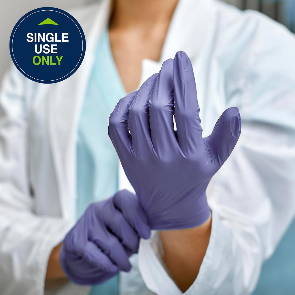 HALYARD SKYBREEZE Nitrile Exam Gloves, Powder-Free, 3.5 mil