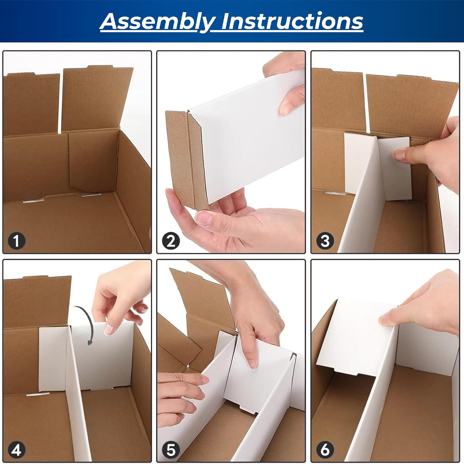Max Protection 25-Pack 2 Row Shoe Card Storage Box - Cardboard Sports Baseball Trading Toploader Boxes - Made in USA