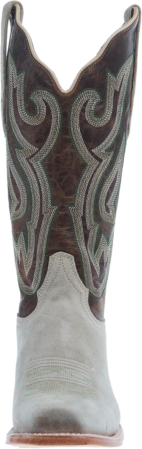 R. Watson Boots Women's Bone Boar 13 In Honey Goat Top Cowgirl Boot