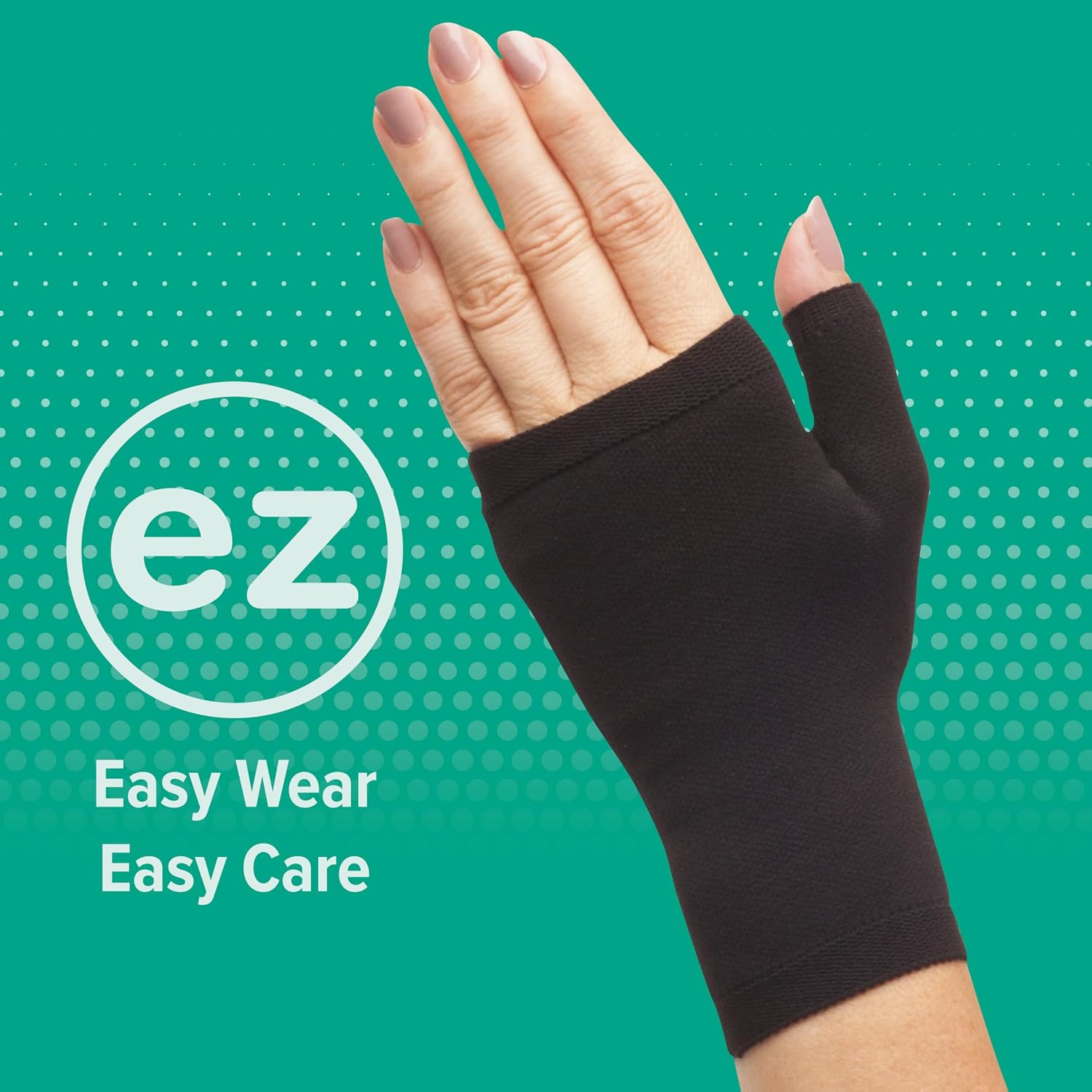 Juzo Basic 4411ad 20-30mmhg Knee-High Closed Toe Compression Stocking,Black,L