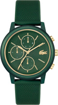 Lacoste 12.12 Move Men's Multifunction Watch – 42mm Aluminum Case, Day/Date/24-Hour Subdials, Contemporary, Sporty - Premium Fashion Timepiece - Gift for Him