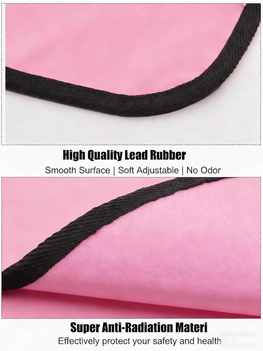 Pink 0.5mmpb X-Ray Protection Leaded Gloves Radiology Safety Protective Hand Shield for Veterinary MRI CT