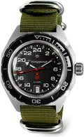 Vostok | Komandirskie 650541 GMT Automatic Mechanical Self-Winding Diver Wrist Watch