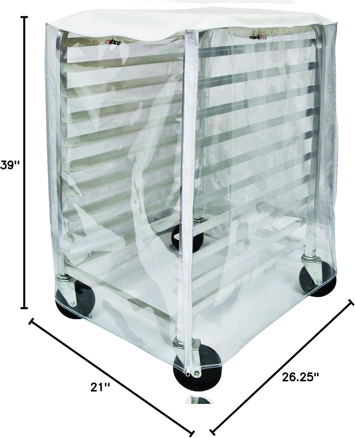 Winco Pan Rack, large, Silver