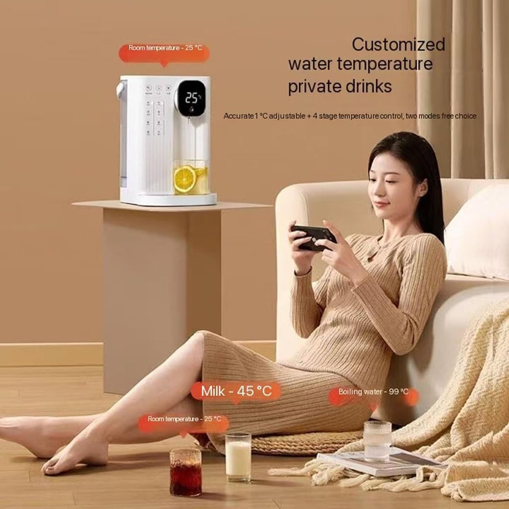 Instant Hot Water Dispenser,Hot Water Machine,Tea Coffee 2.8L Water Tank,4-Step Temperature Control,Lock,Overheat Protection,2 Water Levels
