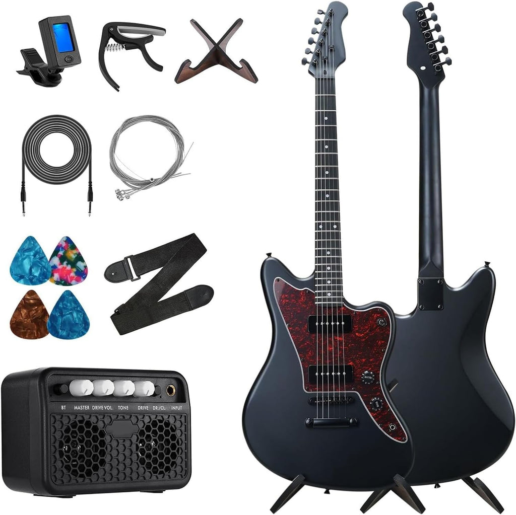 Professional Musical Instrument Set 39 Inch Solid Solid Electric Guitar For Adult Beginners Professional Electric Guitar(1)