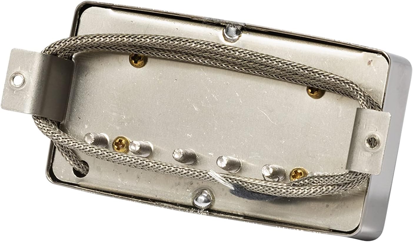 Gibson T-Type Rhythm Humbucker Pickup, Double Black with Nickel Cover