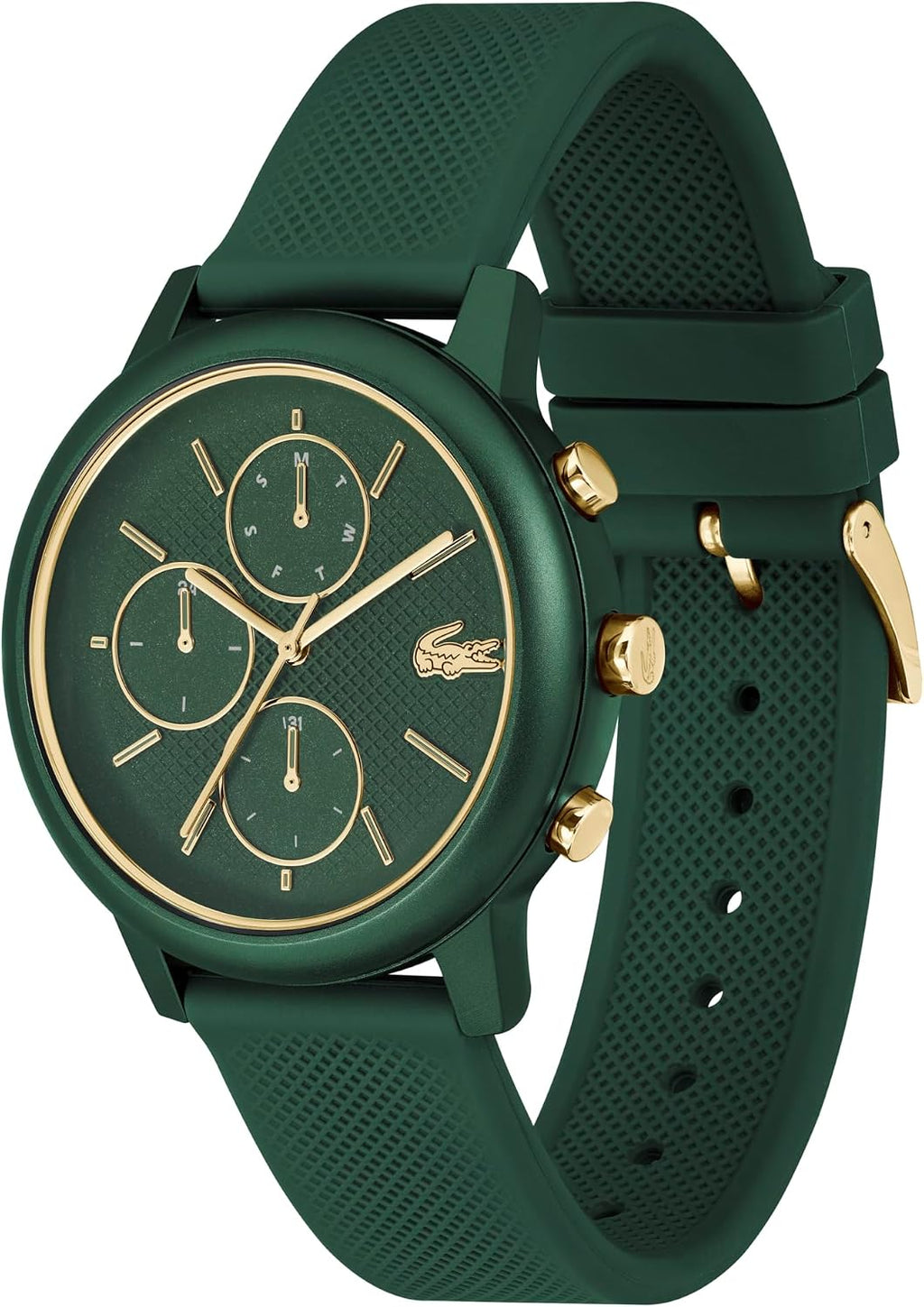 Lacoste 12.12 Move Men's Multifunction Watch – 42mm Aluminum Case, Day/Date/24-Hour Subdials, Contemporary, Sporty - Premium Fashion Timepiece - Gift for Him