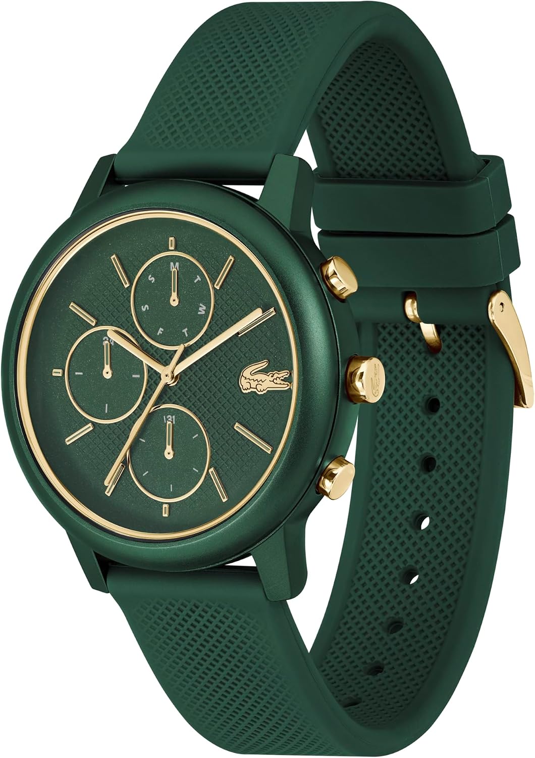 Lacoste 12.12 Move Men's Multifunction Watch – 42mm Aluminum Case, Day/Date/24-Hour Subdials, Contemporary, Sporty - Premium Fashion Timepiece - Gift for Him
