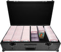 Hard Storage Case for 250+ Graded Cards Slabs | Designed for PSA, BGS, CGC, Toploaders, One-Touch, etc. | Strong Protection, Lockable Box with Foam Blocks