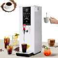 Hot Water Dispenser 25L, Commercial Water Boiler 3000W, Electric Water Boiler with LCD Touch Screen & Drip Tray, for Restaurant Office,White