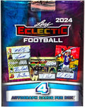 2024 Leaf Eclectic Football Hobby Trading Card Box (4 Autographed Cards Per Hobby Box)