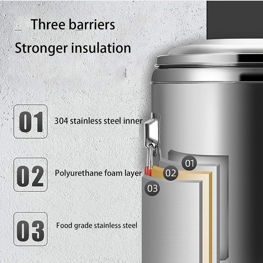 2800W Instant Electric Hot Water Boiler And Warmers 30L,Catering Tea Urn Kettle Rugged And Drop Resistant,Rapid Heating W/Insulation Function