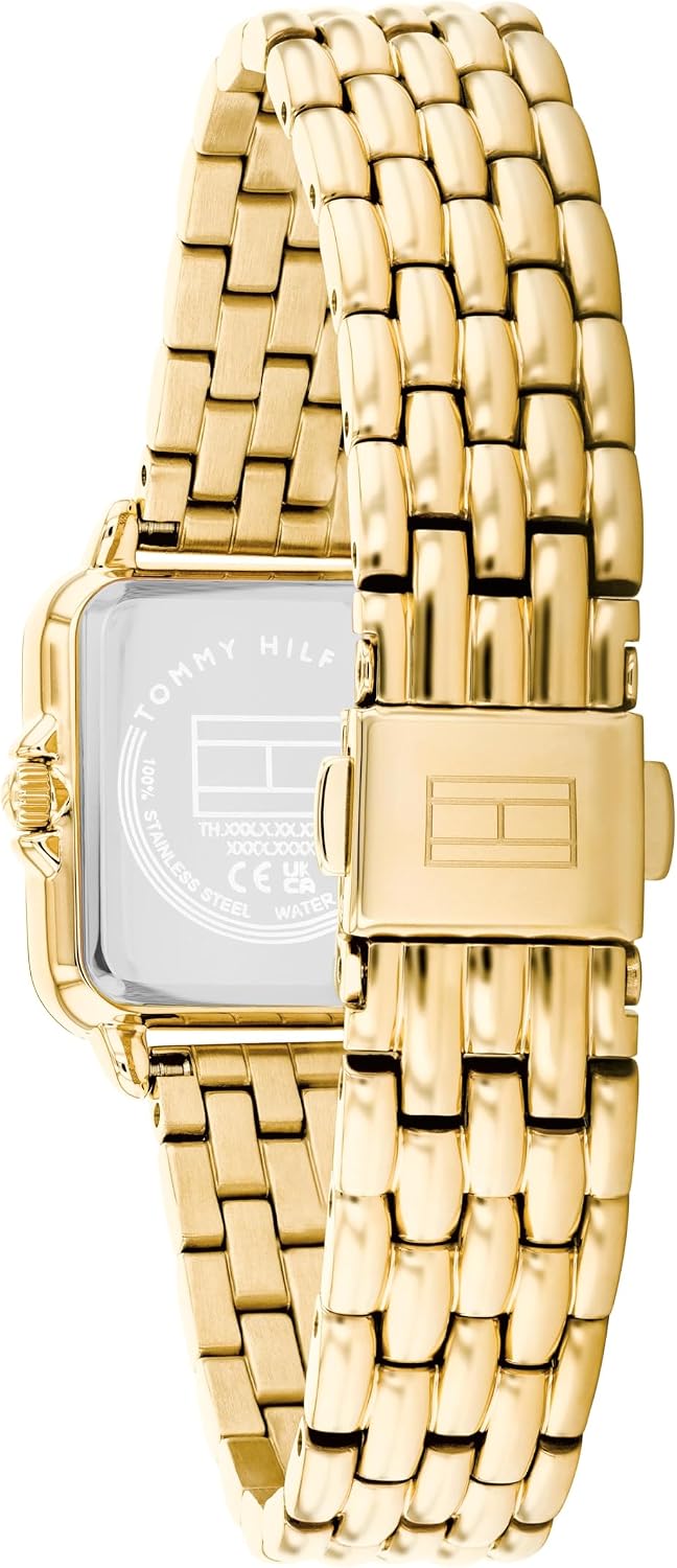 Tommy Hilfiger Women's Quartz Two Tone Stainless Steel Bracelet Watch, 22.5mm