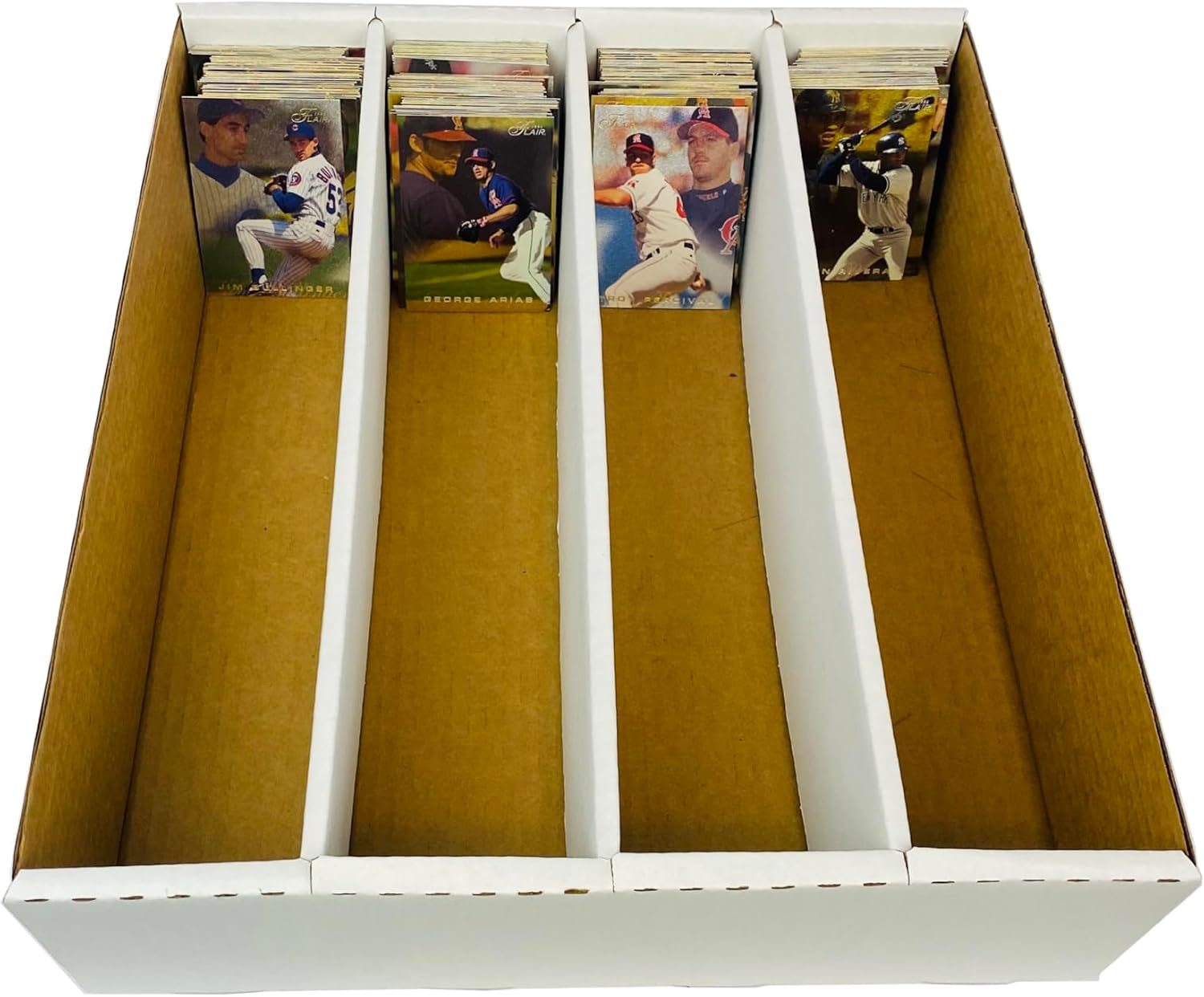 Max Pro 3200 Card Monster Box w/Full Lid | Trading Card Storage Box | Baseball Card Storage Box | Sports Card Storage Boxes, Trading Card Box, Card Storage Box - Made in the USA (25 Pack)