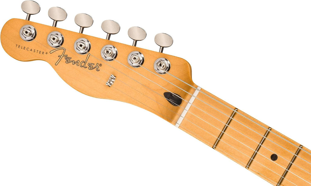 Fender Player II Telecaster Left-Handed - Hialeah Yellow Bundle with Gig Bag, Strap, Cable, 3-Pack Picks and Guitar Cleaning Kit