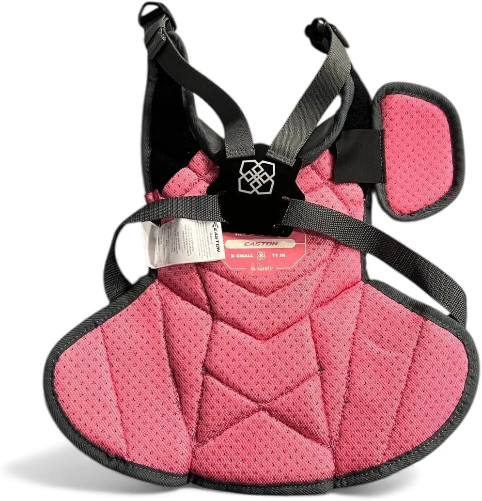 Easton | Jen Schro My Very First Youth Softball Catcher's Set | Helmet, Leg Guards & Chest Protector Included