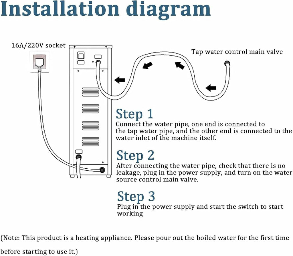 Commercial 20 litres Hot Water Boiler,Instant Water Boiler Lectric Kettles,Fast Boiling Waters,Non Drip Tap,for Staff Canteens,Offices