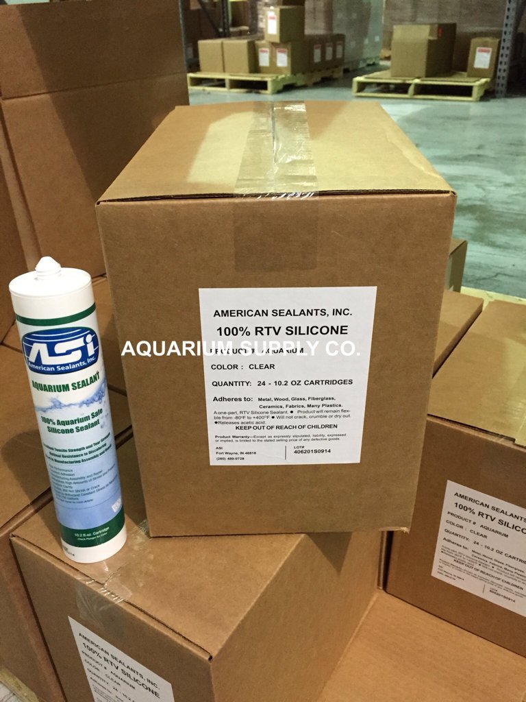 Clear Aquarium Silicone Sealant - Case/24 ct.