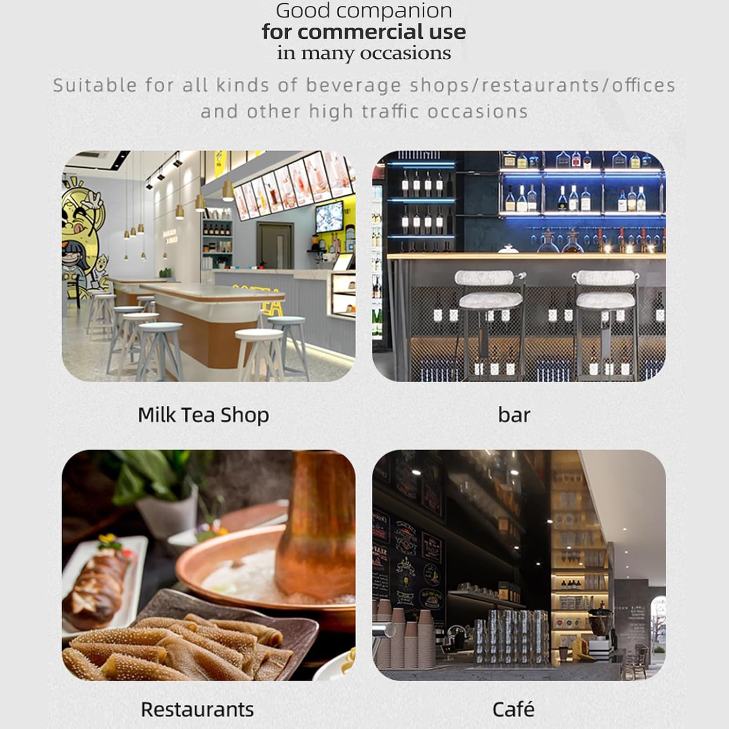 Commercial Hot Water Dispenser Full-Automatic Near-Boiling Water with spout Step-Heating Water Heaters Instant with LCD Display for Coffee Shop Office,60L