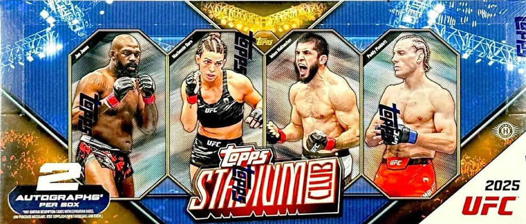2025 Topps Stadium Club UFC hobby box (16 pks/bx)
