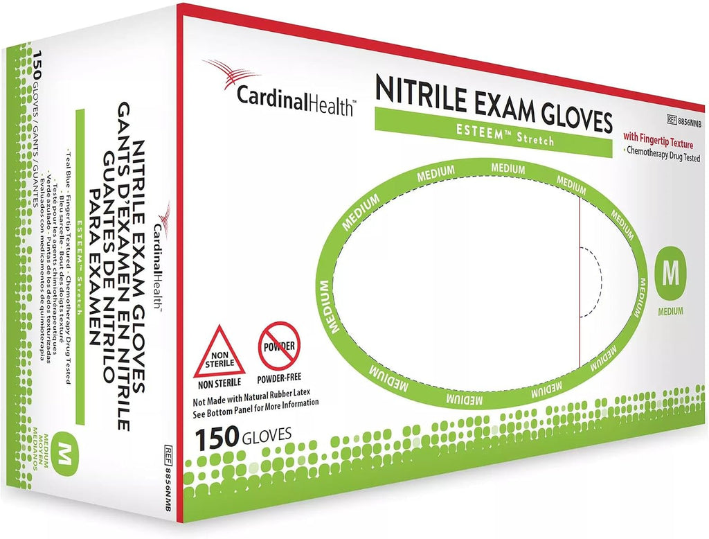 Cardinal Health™ Esteem Stretch Nitrile Exam Gloves