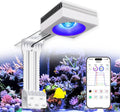 PopBloom 2026 New Launch 120W WiFi & APP Programmable LED Reef Aquarium Light, for 36' 48' 50' 72' Marine SPS LPS Corals & Saltwater Tanks (RL115 with Arm Kit)