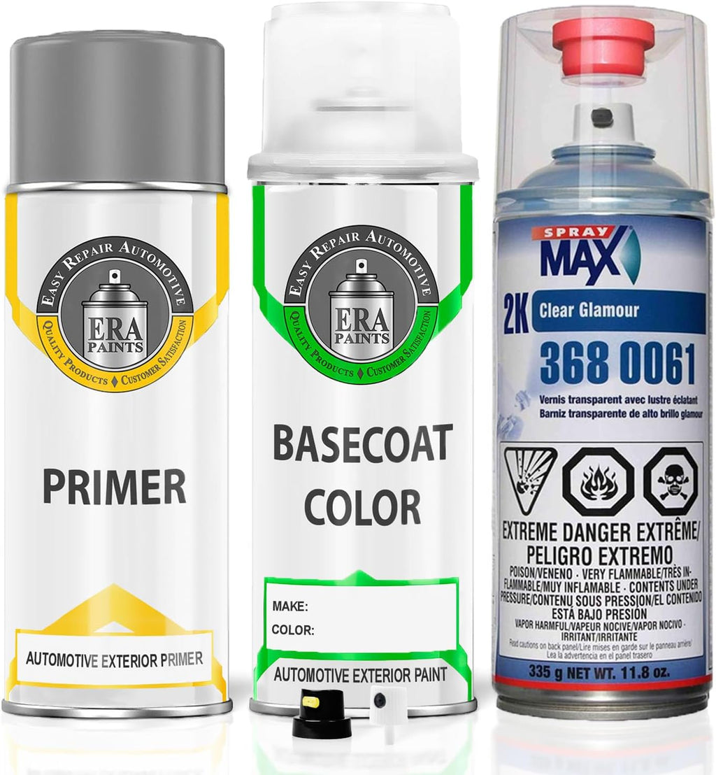 ERA Paints ZNV - Bakers Chocolate for SUZUKI Exact Match Automotive Spray Paint Spray - Premium Kit w/ 2K 3680061 Clearcoat