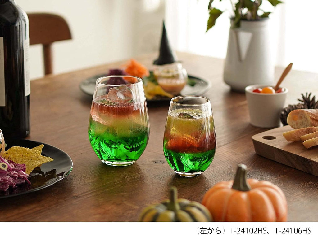 Toyo Sasaki Glass Tumbler, Water Variation, 9, 9.8 fl oz (275 ml), Set of 60, Sold by Case, Made in Japan, Good Design Award, Cold Cut T-24106hs-1ct