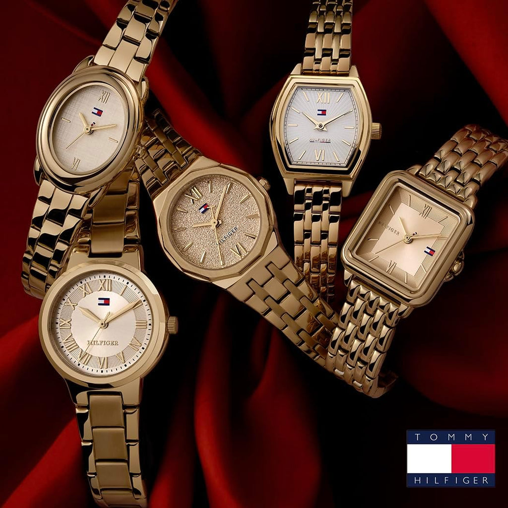 Tommy Hilfiger Women's Quartz Two Tone Stainless Steel Bracelet Watch, 22.5mm
