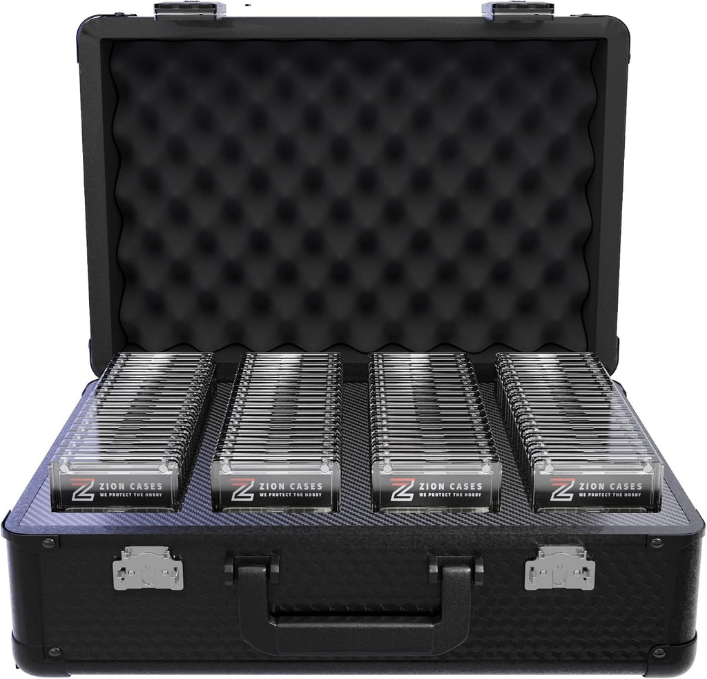 Zion Cases Slab Case XL Color Rush Graded Card Case; The Original Slab Case for Graded Cards; Fits PSA, BGS, HGA, and CSG Graded Trading Card Slabs; Ideal Travel Storage Solution; (Cubed)