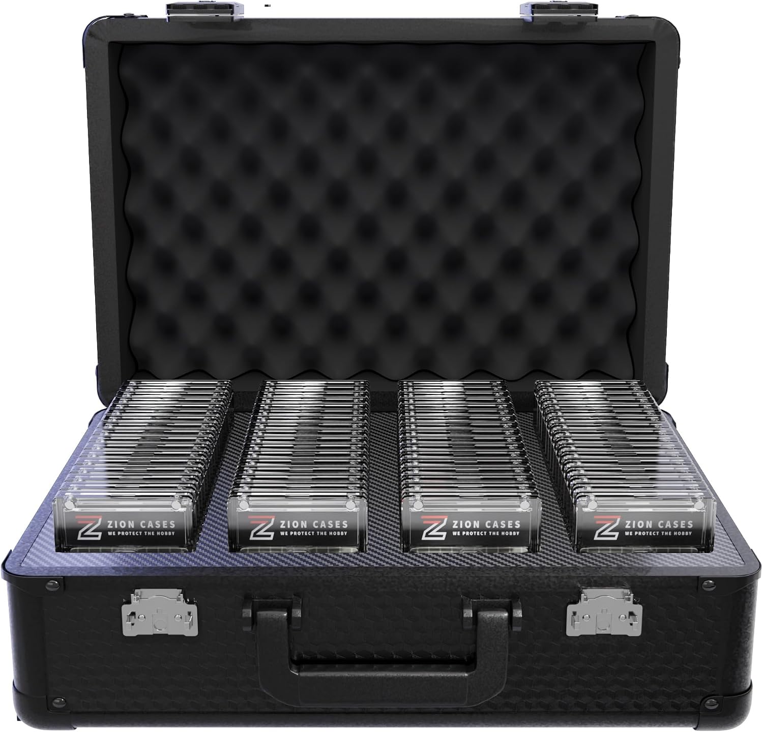 Zion Cases Slab Case XL Color Rush Graded Card Case; The Original Slab Case for Graded Cards; Fits PSA, BGS, HGA, and CSG Graded Trading Card Slabs; Ideal Travel Storage Solution; (Cubed)