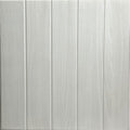 À LA MAISON CEILINGS R104 Bead Board Foam Glue-up Ceiling Tile (128 sq. ft./Case), Pack of 48, Washed Oak