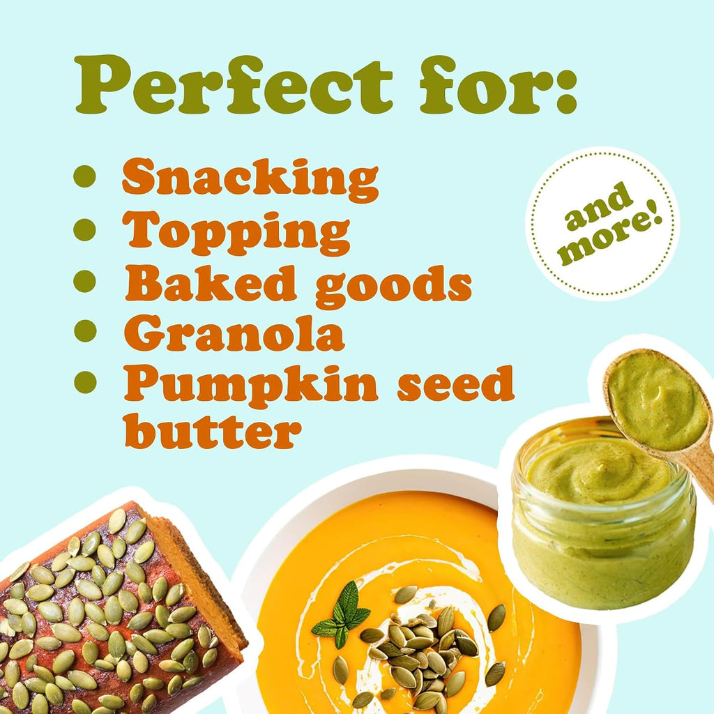Food to Live Organic Raw Pepitas, 12 Pounds — Non-GMO, Pumpkin Seed Kernels, Unsalted, No Oil, No Shell, Vegan, Kosher, Bulk. Keto Snack.