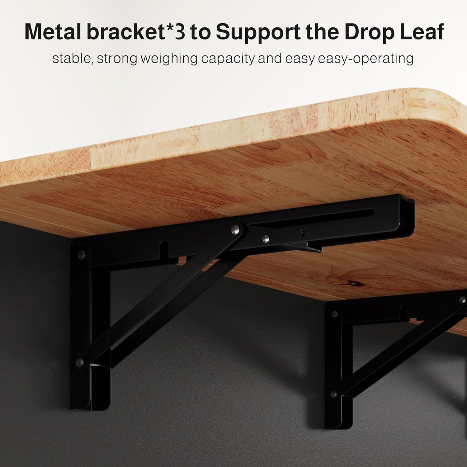 Ahomly Kitchen Island with Storage, Island Table for Kitchen with Drop Leaf, 5 Wheels, a Drawer, Spicy Rack and Towel Bar, Black
