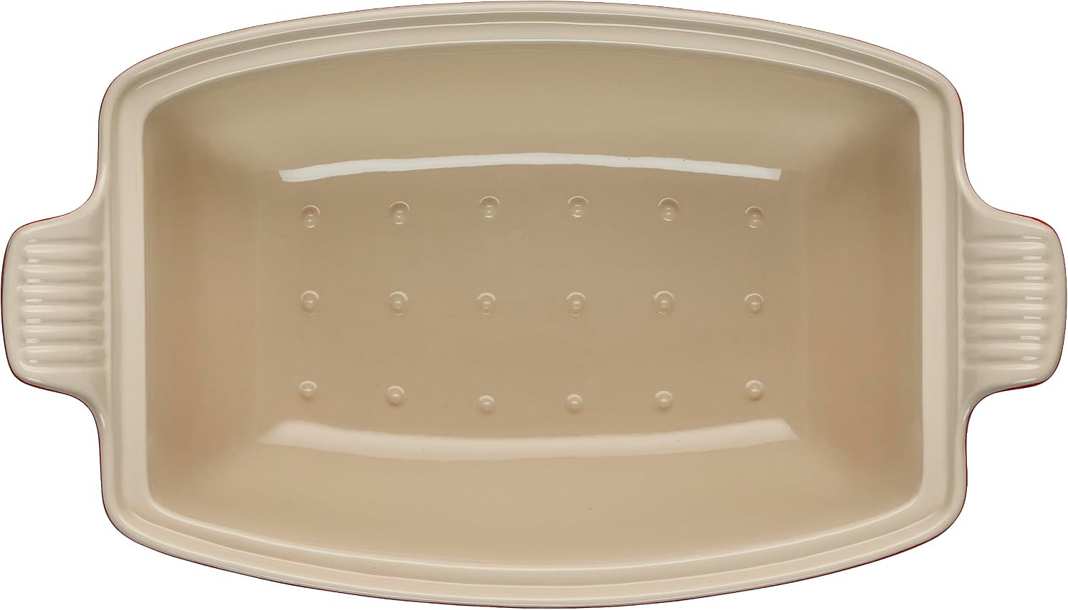 Le Creuset Heritage Stoneware Deep Baker with Lid, 4.5 qt., Cerise
