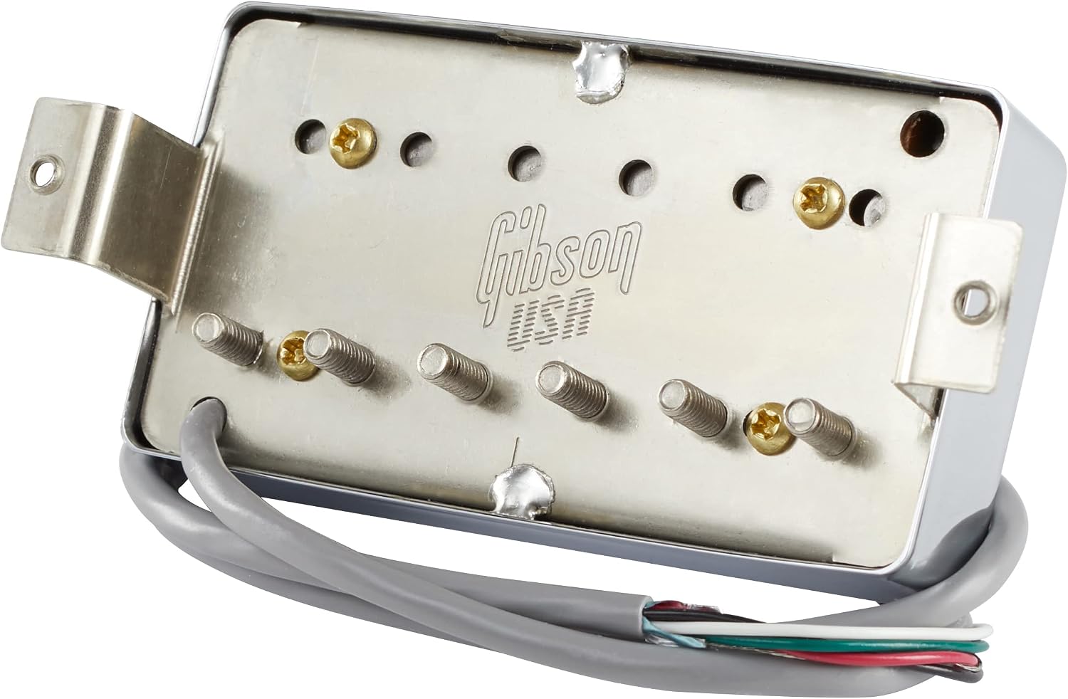 Gibson 498T Hot Alnico Treble Humbucker Pickup, Chrome